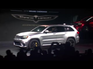 2018 jeep® grand cherokee trackhawk reveal highlights