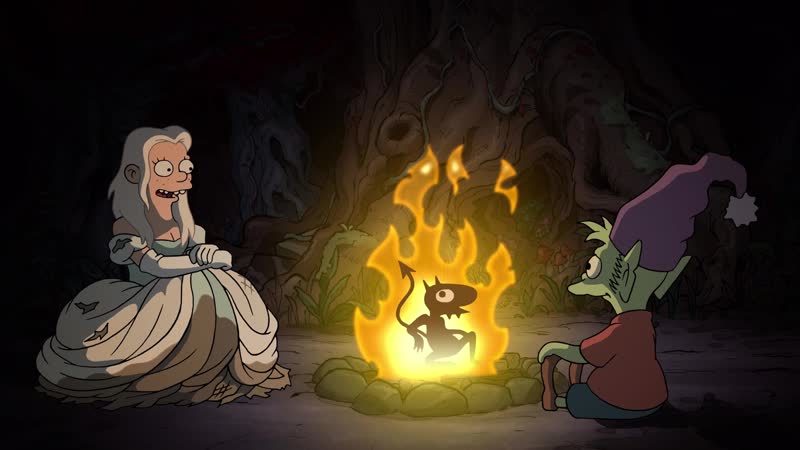 Разочарование "бин, люци и эльфо у костра" фан озвучка