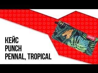 Аксессуарный кейс punch pennal, tropical