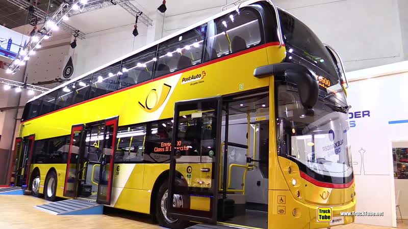 2020 alexander dennis enviro 500 intercity double decker bus exterior interior walkaround