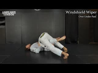 Over under pass over under entry, windshield wiper, sneaky kneebar