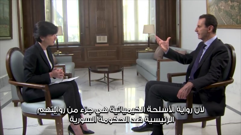 الفيديو الكامل لمقابلة الرئيس الأسد مع قناة ntv الروسية