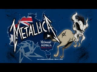 Metallica live in melbourne, australia march 1, 2013