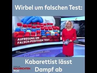 Kabarettist lässt dampf ab