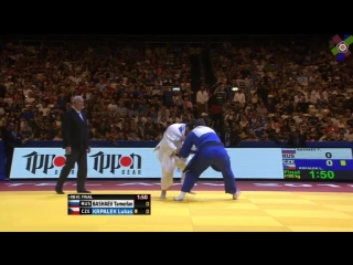 European judo championships 2018 final 100 kg krpalek, lukas (cze) bashaev, tamerlan (rus)