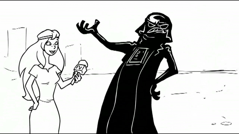 Три богатыря против дарт вейдера dart vader vs three russian bogaturs