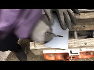 Camping oven stove making