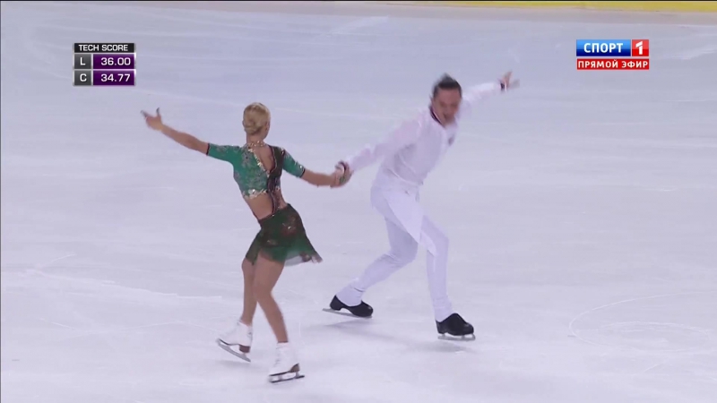 2015 trophеe eric bompard pairs sp tatiana volosozhar ⁄ maxim trankov
