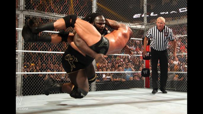(wwe mania) hell in a cell 2011 randy orton vs mark henry(c) world heavyweight championship (hell in a cell match)