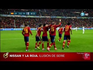 Отборочный матч к чм 2014 испания финляндия 10 гол серхио рамос