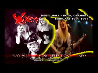 Vixen music hall koln germany february 19th 1991