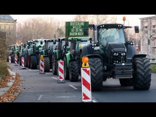 Live bauernprotest in dresden