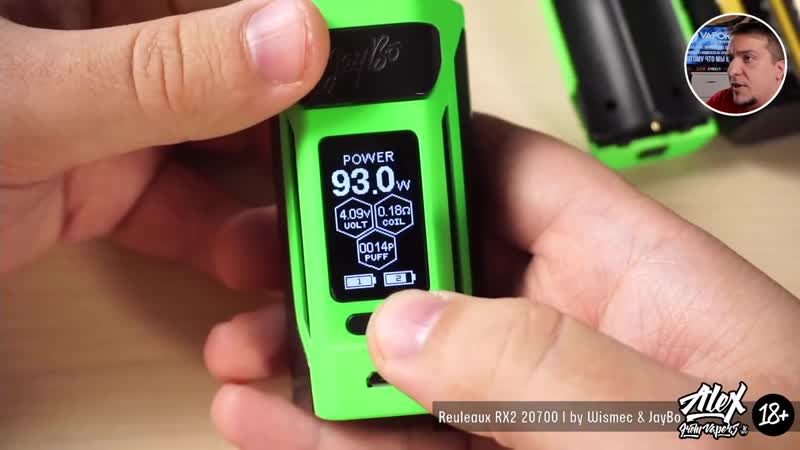 [alex from vapersmd] reuleaux rx2 20700 l by wismec &amp; jaybo l 20700 в здании! l alex vapersmd review 🚭🔞