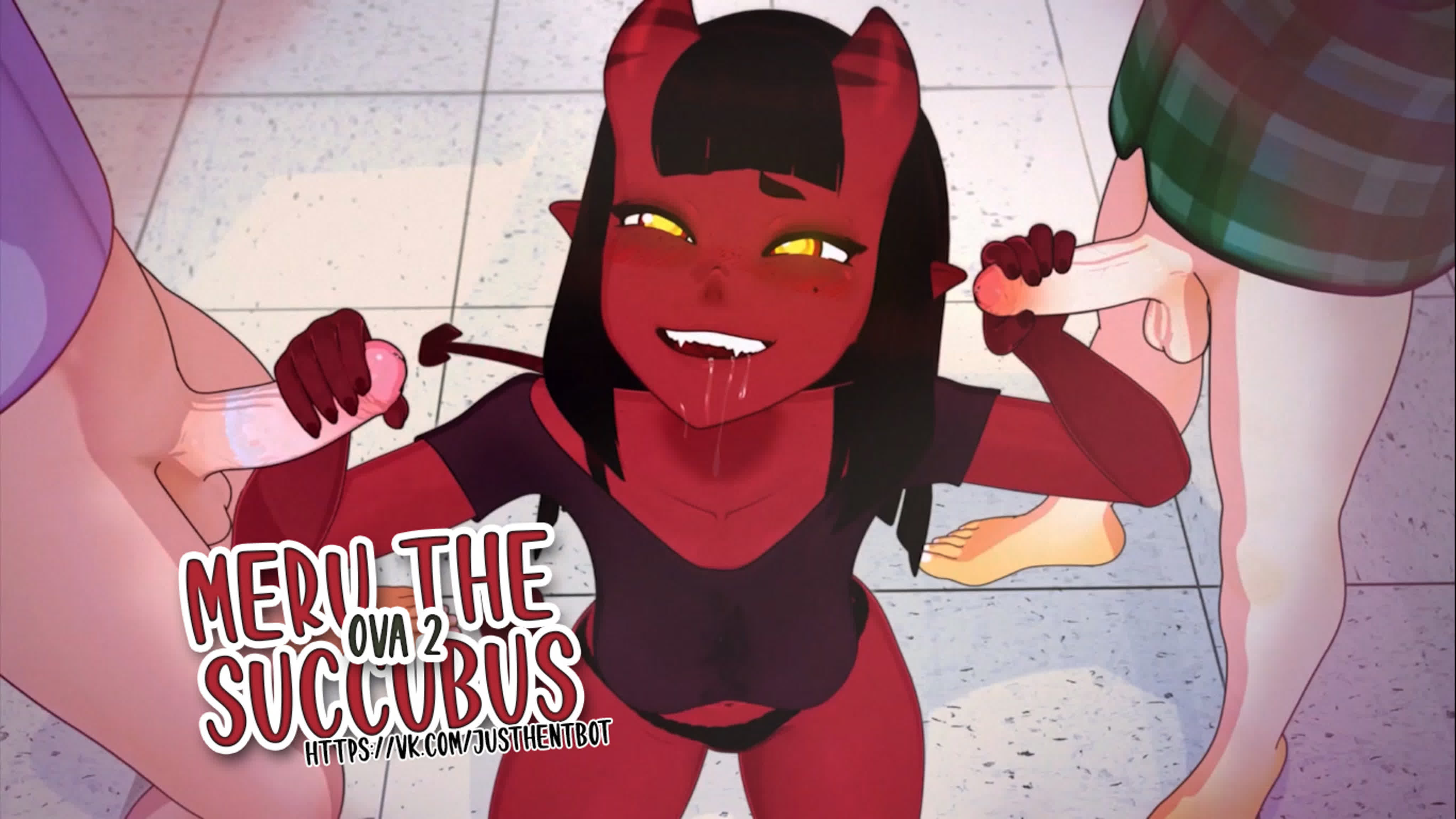 [rus sub] meru the succubus ova 2