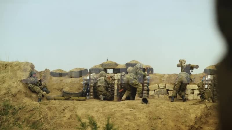 Հայոց անսասան զինվորները fighting on the eastern border of karabakh