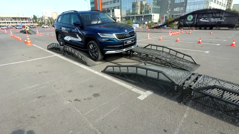 2019 skoda kodiaq scout как работает оффроуд режим