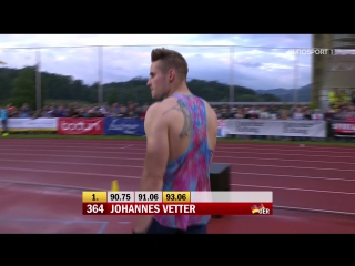 Throw vetter johannes 94,44m