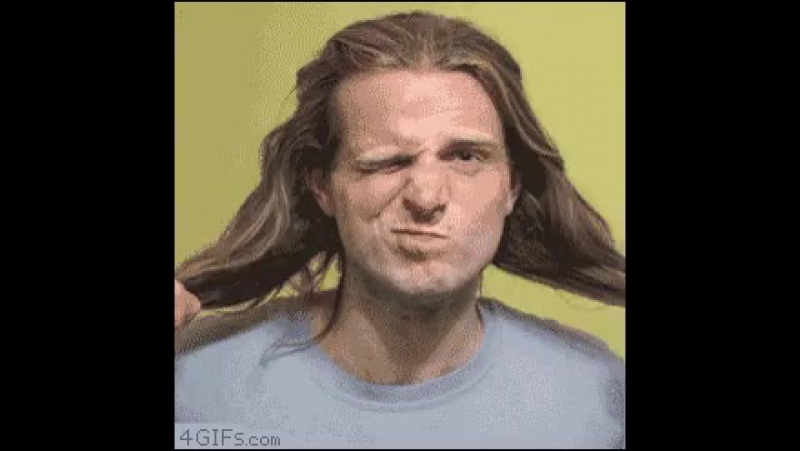 Отрастил волосы за пару минут