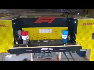 Live fia formula 2 and formula 3 prize giving ceremony (2)