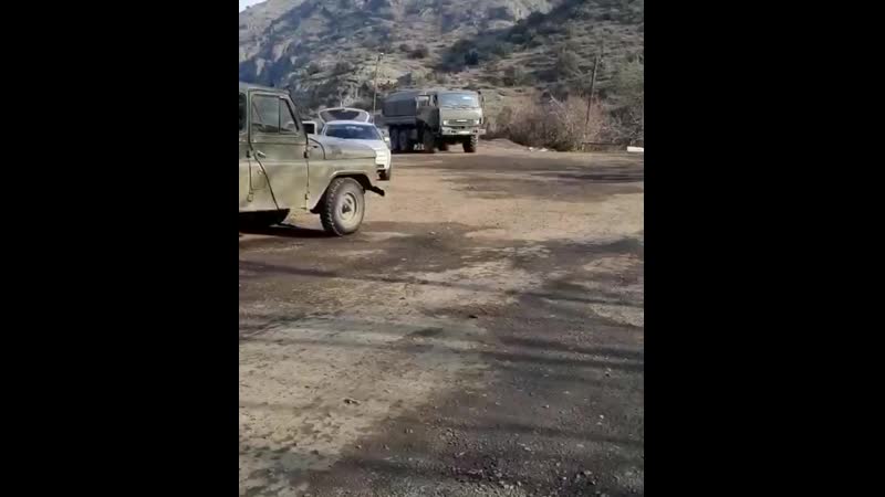 Азербайджанские вооруженные силы находятся в селе эйвазлы в азербайджане