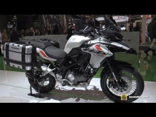 2018 benelli trk 502 x walkaround 2017 eicma motorcycle exhibition