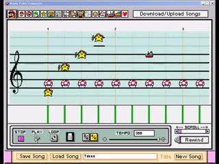 Mario paint composer take on me