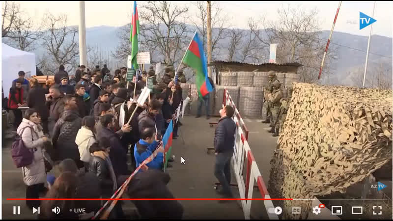 Азербайджанские провокаторы, арцах