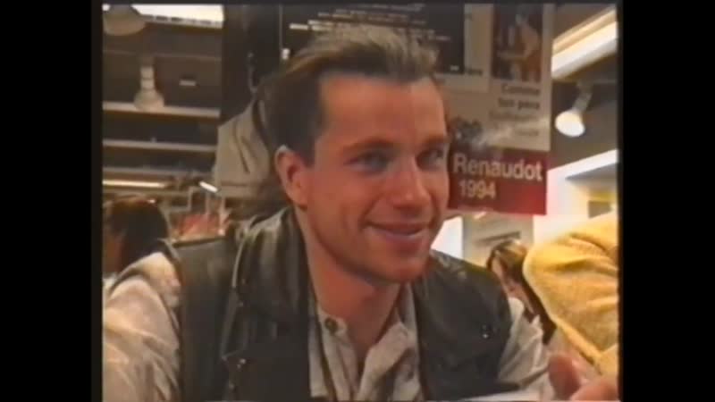 Starmania mogador 1994 fnac paris champs elysées judith bérard, bruno pelletier, franky sher