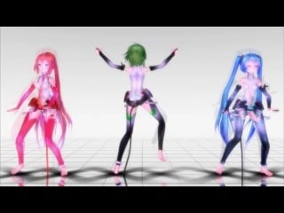 【mmd】wonderful! nippon!【megurine luka, hatsune miku & megpoid gumi】