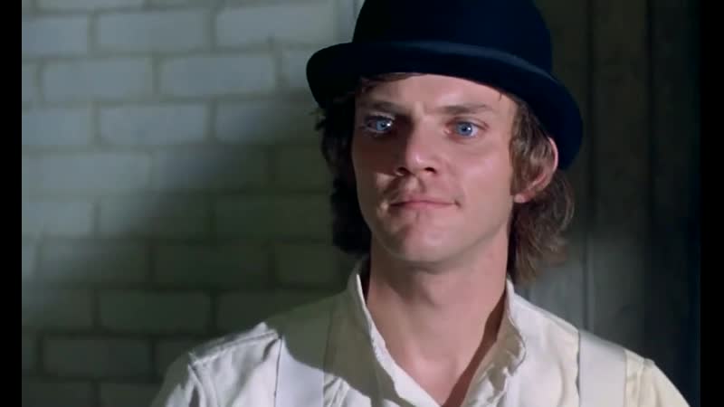 Заводной апельсин (1971, 18+) драма, научная фантастика, триллер, чёрная комедия стэнли кубрик