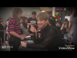 Fancam u kiss jun focus youngpoong bookstore gimpo airport fansign