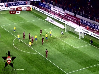 Шикарный сейв акинфеева| com/fanaty red blue