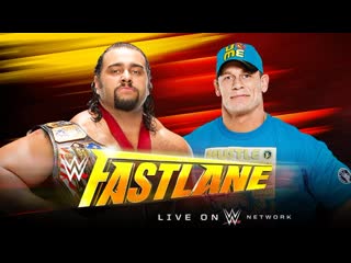 Rusev vs john cena fastlane (2015)