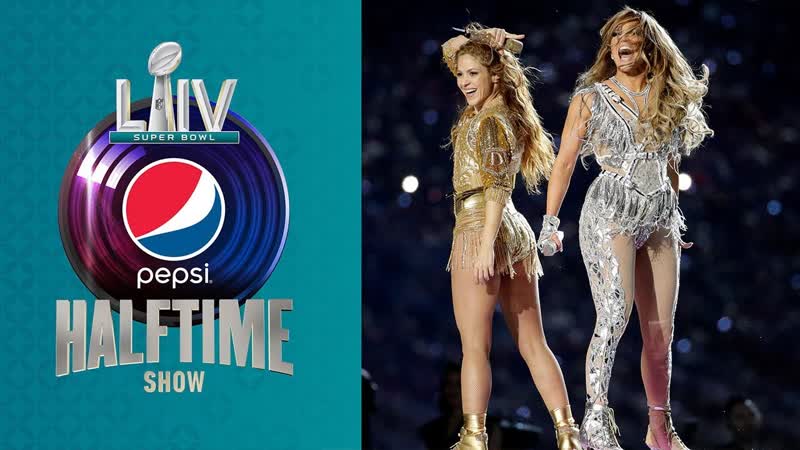 Shakira &amp; jennifer lopez (j lo's) full pepsi super bowl liv halftime show