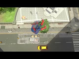 Exaggerated swagger of a middle aged nyc man in porn debt