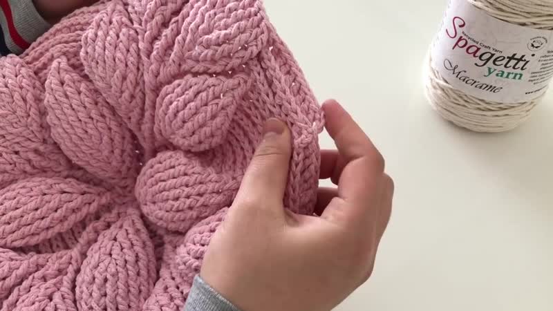 Часть 6 makrome ipten tığ i̇şi örgü yaprak modelli çanta yapımı part 6 (720p)