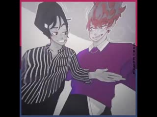 ↬ mcyt; dream smp | karl x quackity [vine\edit] ♡