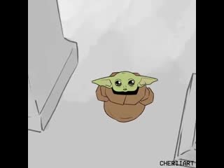 Baby yoda animation