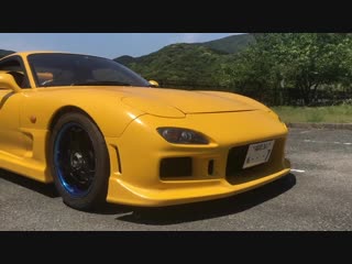 【愛車紹介】イニシャルdが大好きな女の子の乗るrx 7（fd3s）を紹介！【mazda rx 7 fd】