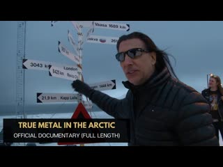 Manowar metal in the arctic, historic show on svalbard archipelago, bts documentary