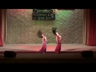 Radmila dobrynina with student sergeeva varvara folkloric duet at gala show 5538