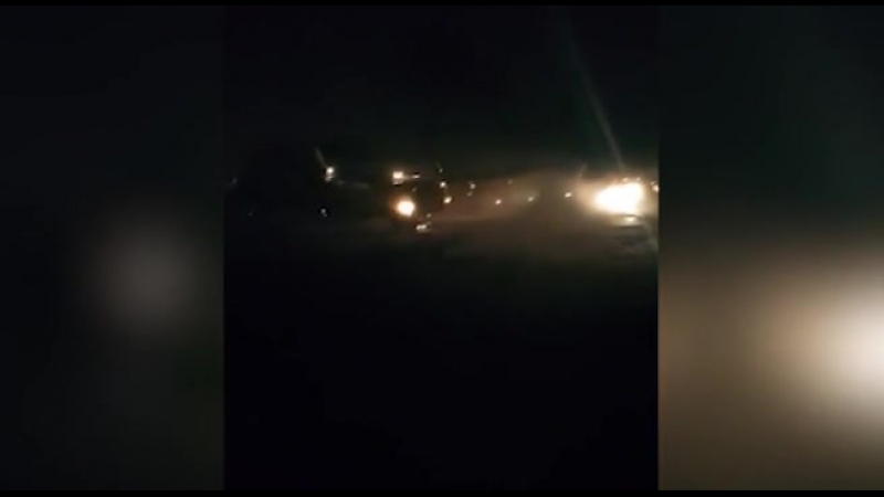 Два пассажирских самолета столкнулись на взлетной полосе в джакарте