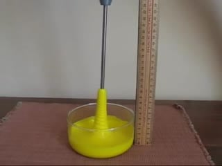 Using a drill on a non newtonian fluid