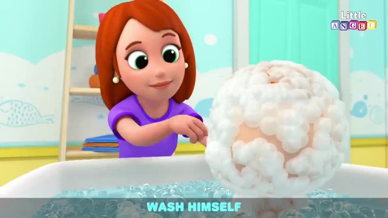 Bingos first bath +more nursery rhymes by little angel