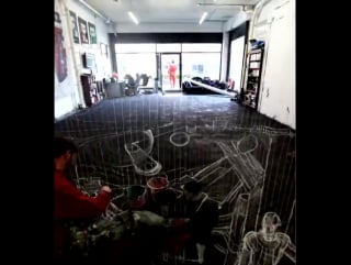 Steven moffat and 3d artist joe hill explain street art