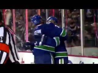 Henrik and daniel sedin highlights