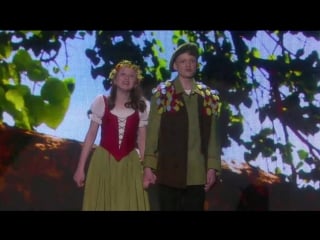 Axel och inga överraskar med sin opera (stjärnornas stjärna 2018 )