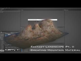 Fantasy landscape pt 2 creating mountain materials in substance designer