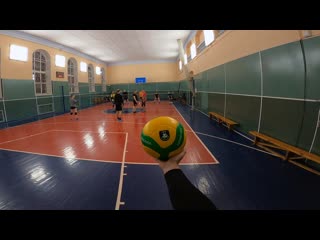 Волейбол от первого лица александра | volleyball first person | epic game | 4vs4 | 57 episode | pov