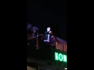 Im yours a capella on the roof of stålboms in falkenberg